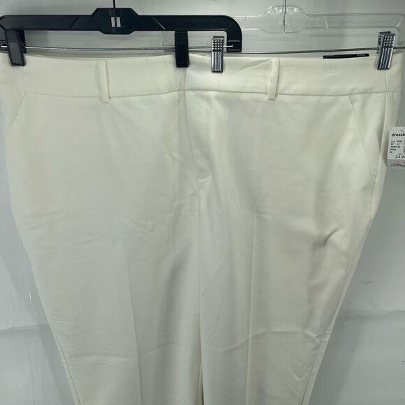 Roz & Ali Women's Signature Fit Low Waist Ankle Length Trouser Size 24W NWT - Picture 6 of 15